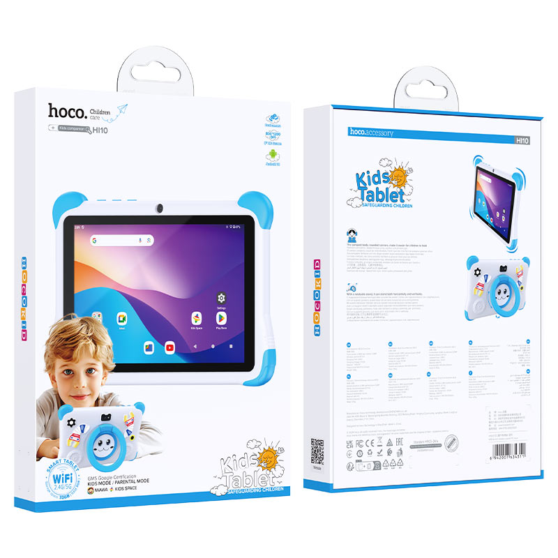 hoco hi10 8 inch children tablet pc packaging blue