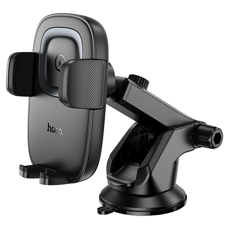 hoco hw32 crown wireless charging car center console holder