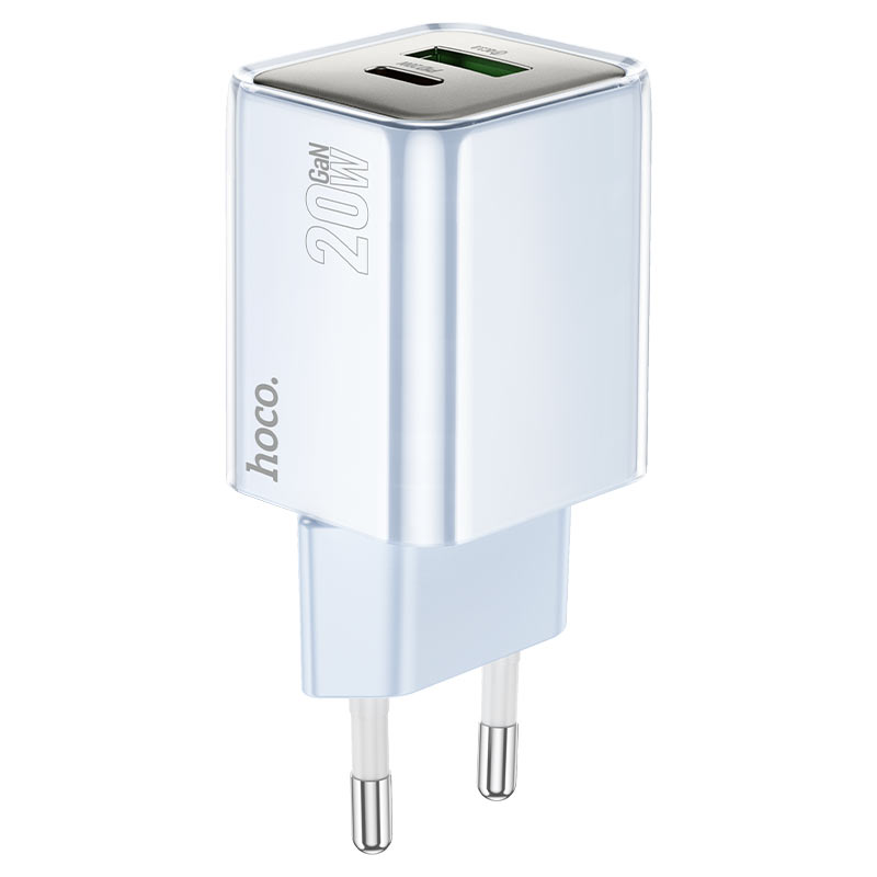 hoco n46 glorious pd20w qc3 wall charger eu plug