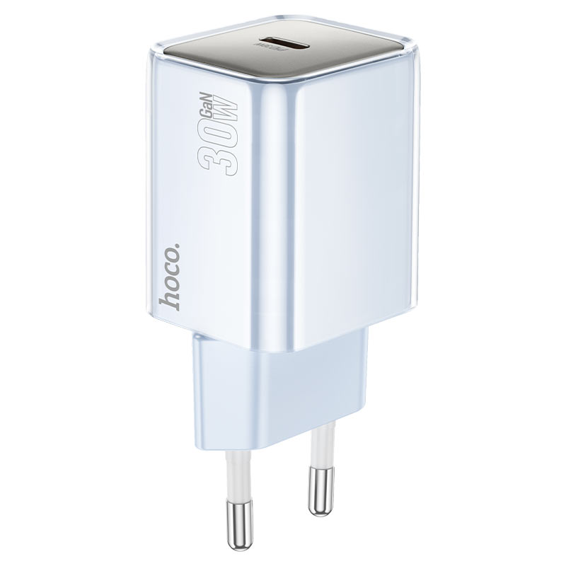 hoco n47 glorious 1port pd30w wall charger eu charging