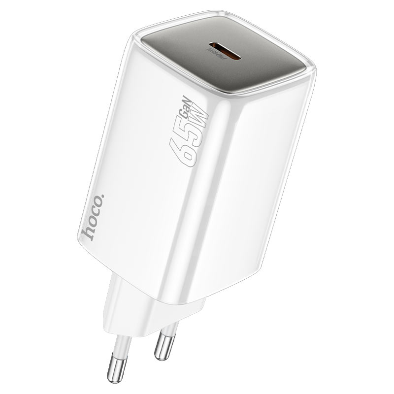 hoco n48 glorious 1port pd65w wall charger eu output