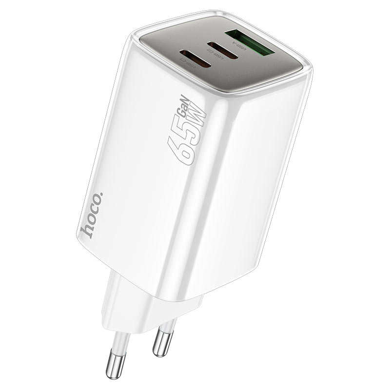 hoco n49 glorious pd65w 2c1a wall charger eu output