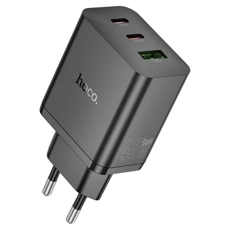 hoco n50 scenery pd45w 2c1a wall charger eu