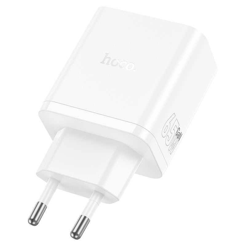 hoco n51 scenery pd65w 2c1a wall charger eu charging
