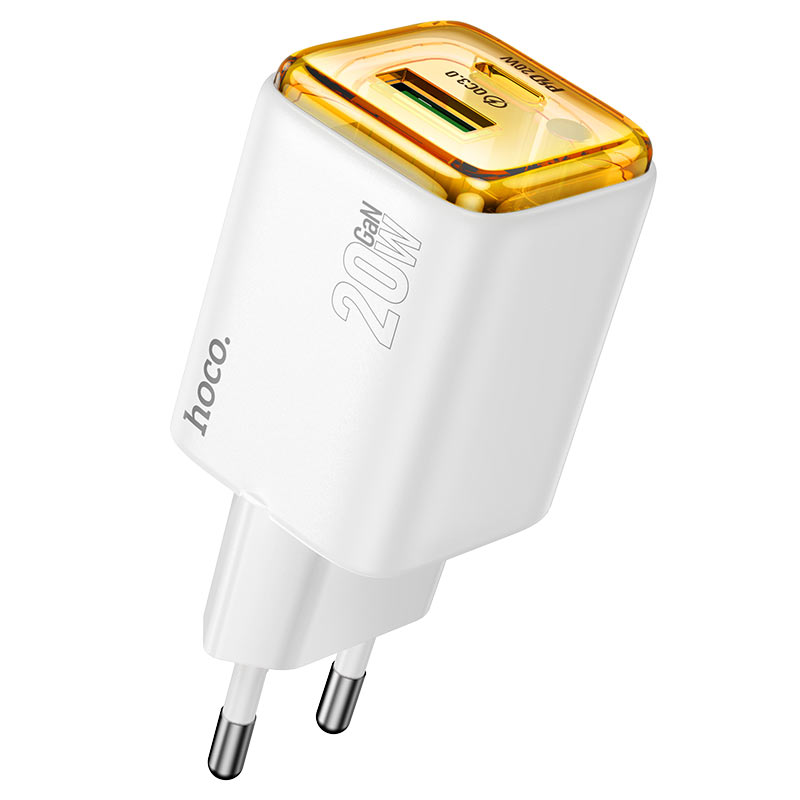 hoco n52 monsoon pd20w qc3 wall charger eu output