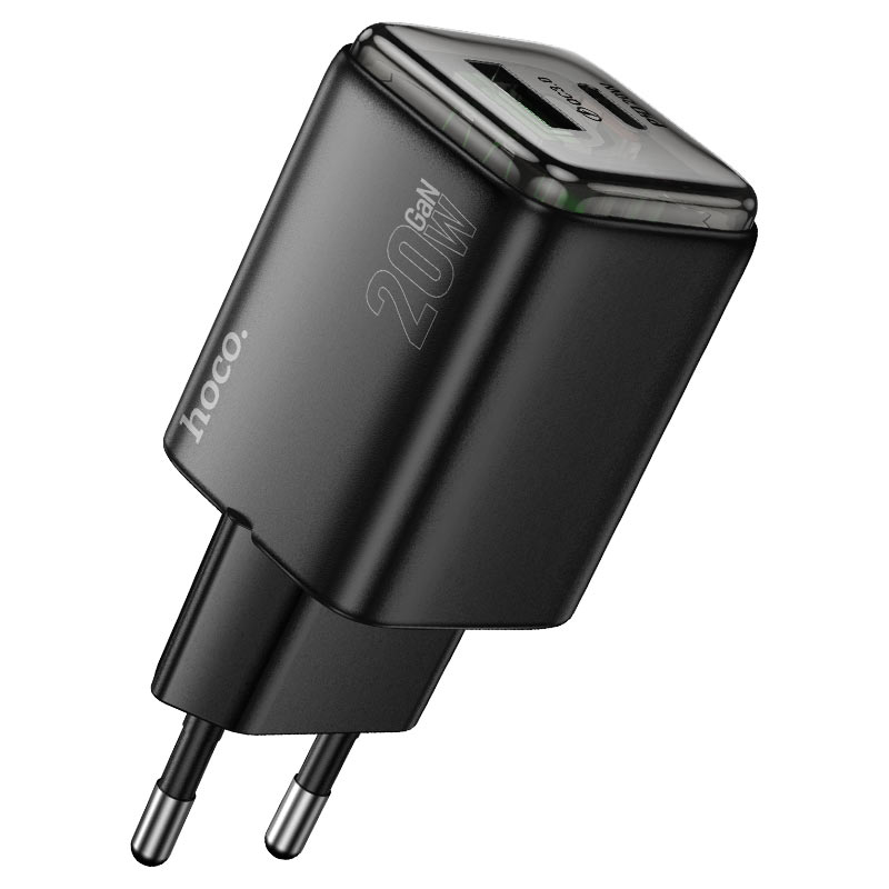 hoco n52 monsoon pd20w qc3 wall charger eu