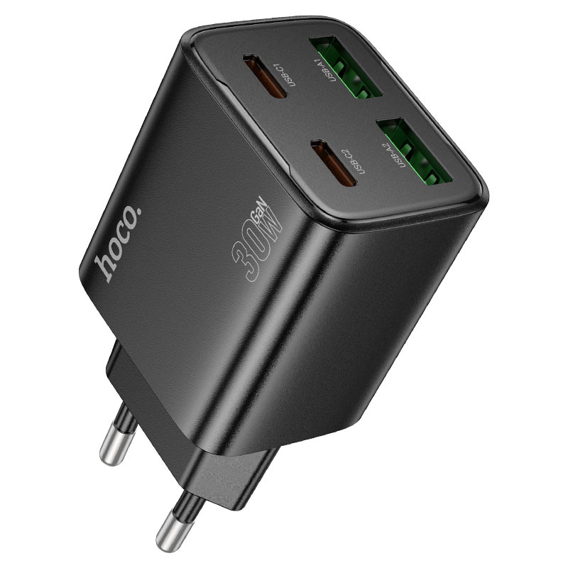 hoco n56 fundador 4ports 2c2a pd30w wall charger eu