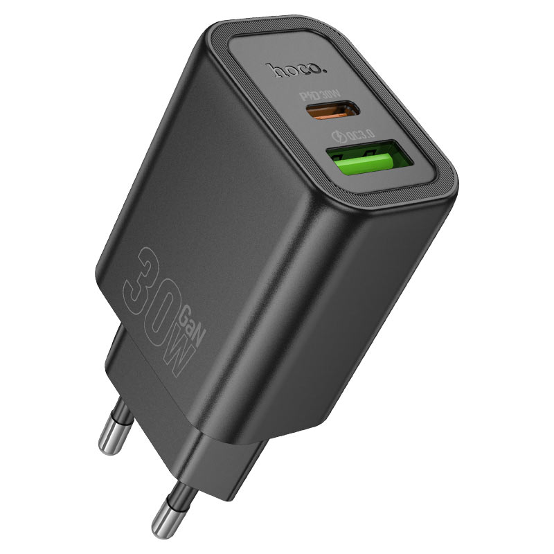 hoco n63 gentle pd30w qc3 wall charger eu