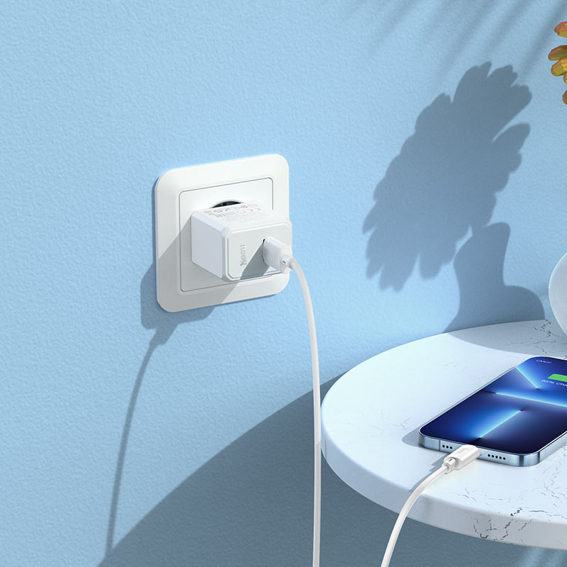 hoco nt1 superior 1port wall charger tha set usba ltn overview
