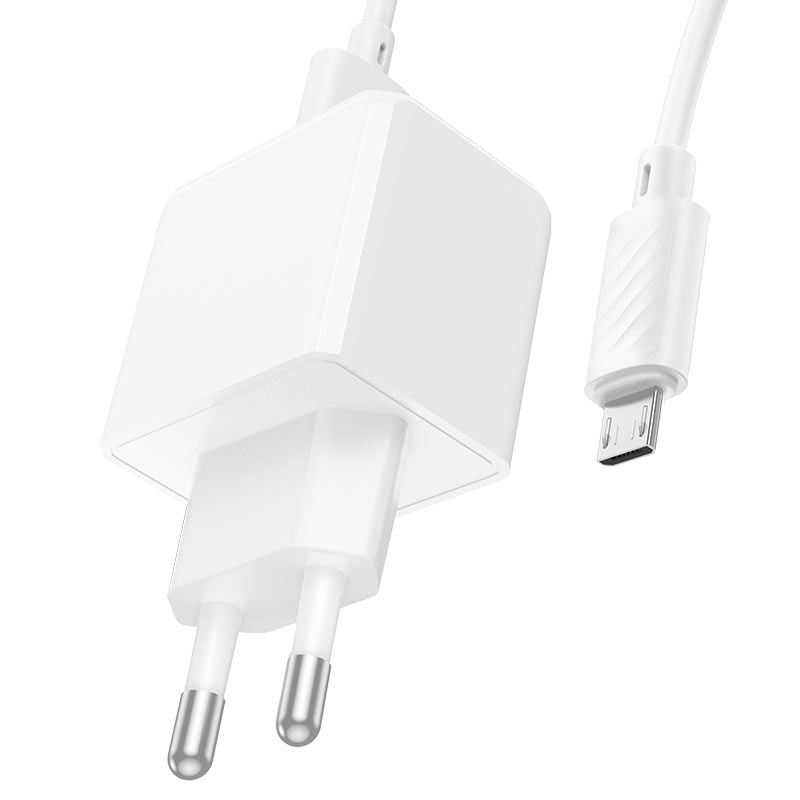 hoco nt1 superior 1port wall charger tha set usba musb output