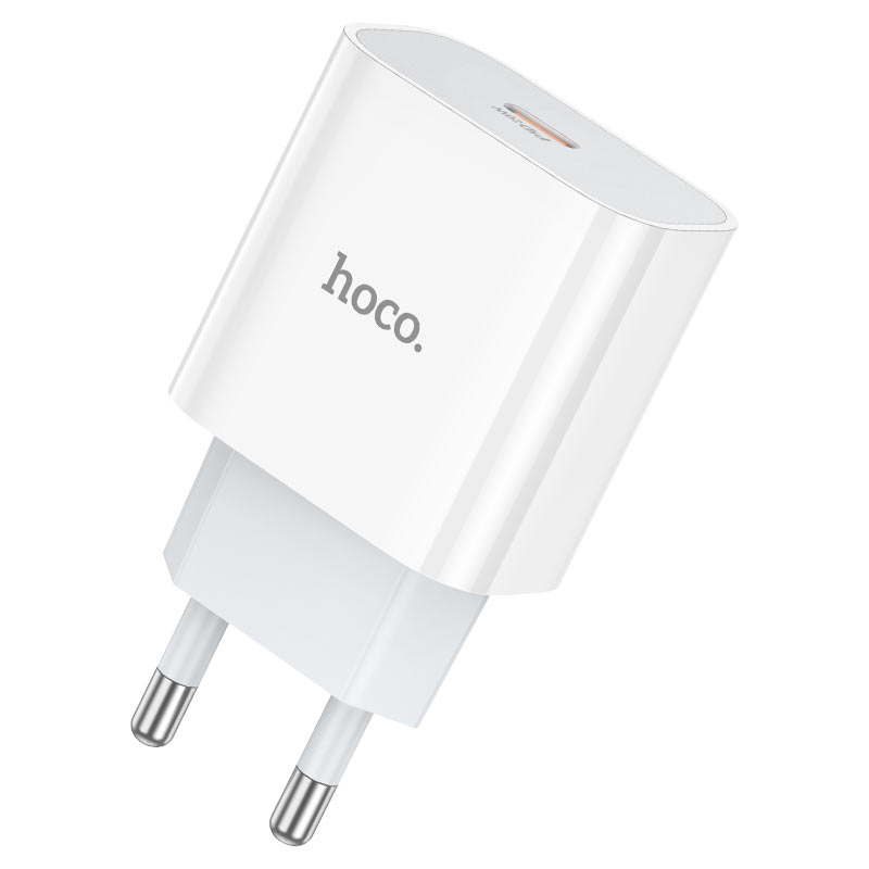 hoco nt10 source 1port pd20w wall charger tha