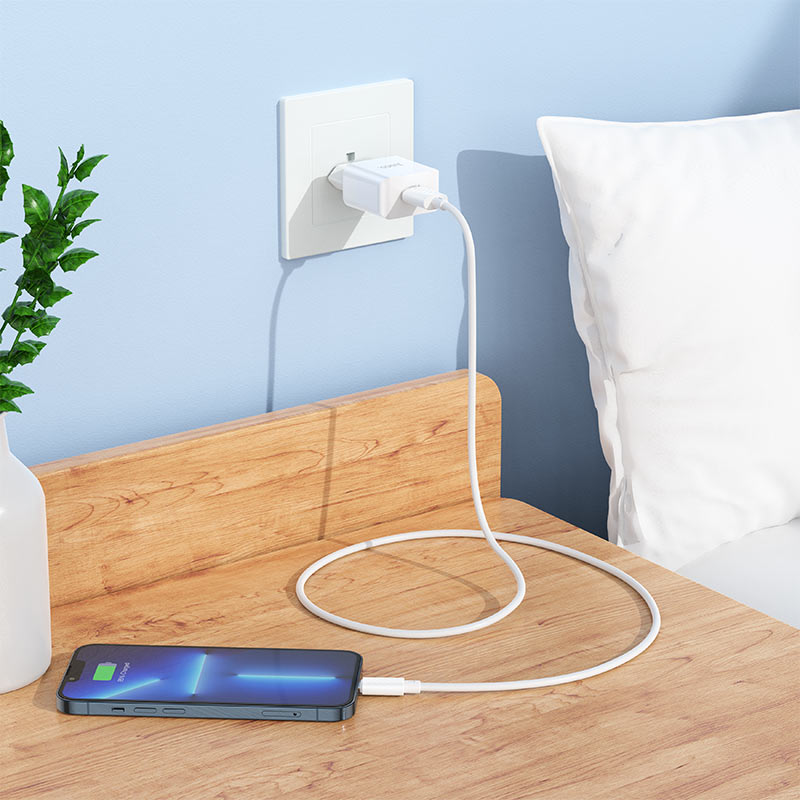 hoco nt2 peace 1port wall charger tha set usba ltn overview
