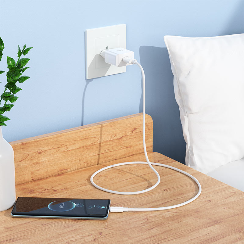 hoco nt2 peace 1port wall charger tha set usba usbc overview