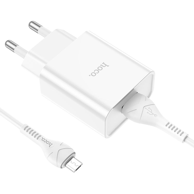 hoco nt3 grand 1port wall charger tha set usba musb port