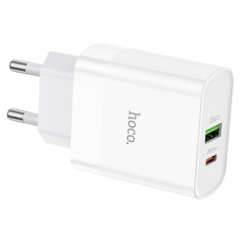 hoco nt9 maximus pd20w qc3 wall charger tha ports