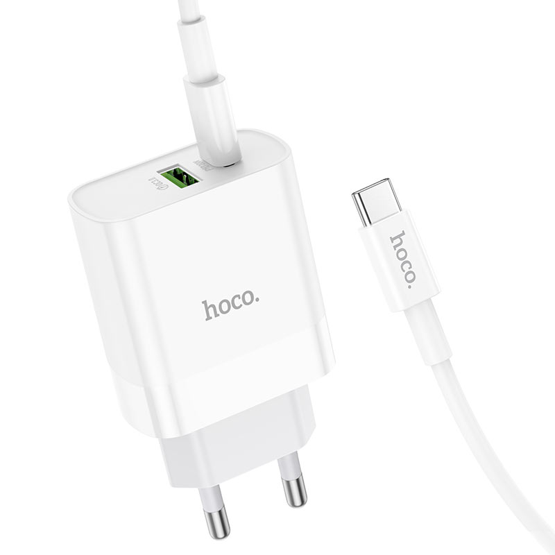 hoco nt9 maximus pd20w qc3 wall charger tha set usbc usbc ports