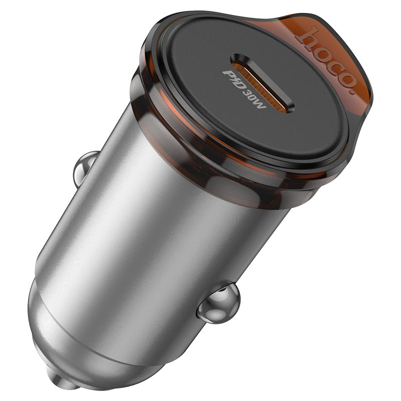 hoco nz16 rigorous single port pd30w car charger