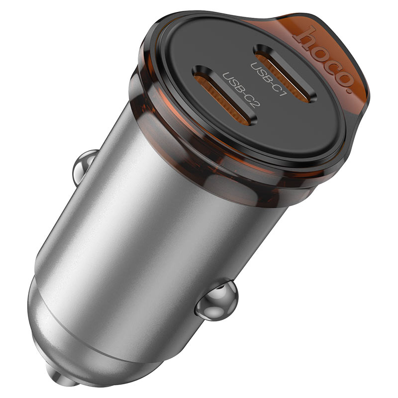 hoco nz16b rigorous pd45w 2c car charger