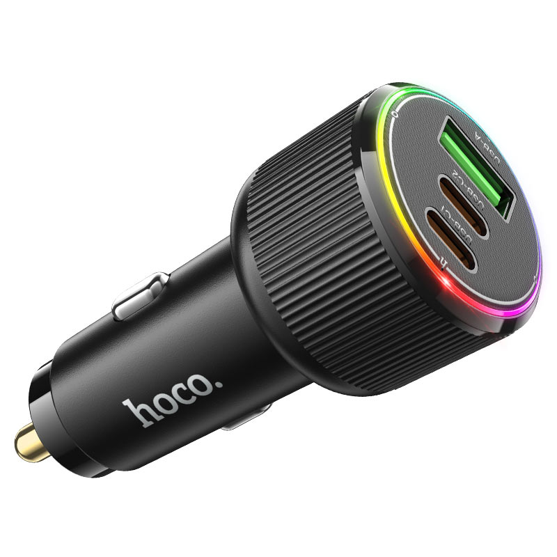 hoco nz17 avant garde pd75w 2c1a car charger connectors