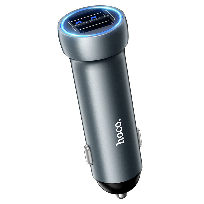 hoco z54 prosperous dual port car charger overview