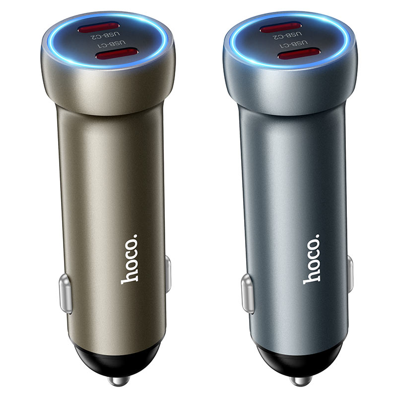 hoco z54b prosperous pd60w 2c car charger colors