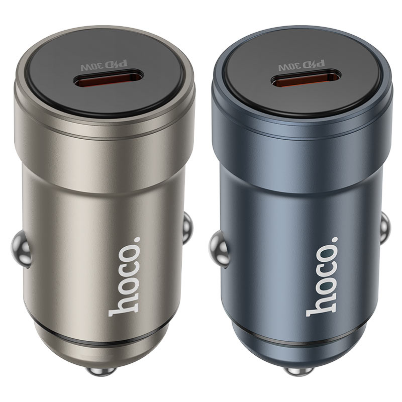 hoco z57 glorious single port pd30w car charger colors