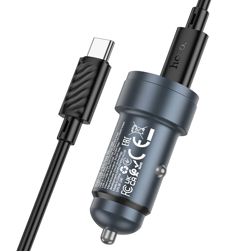 hoco z57a 锦程车载充电器套装 pd30w qc3 套装 usbc usbc 充电