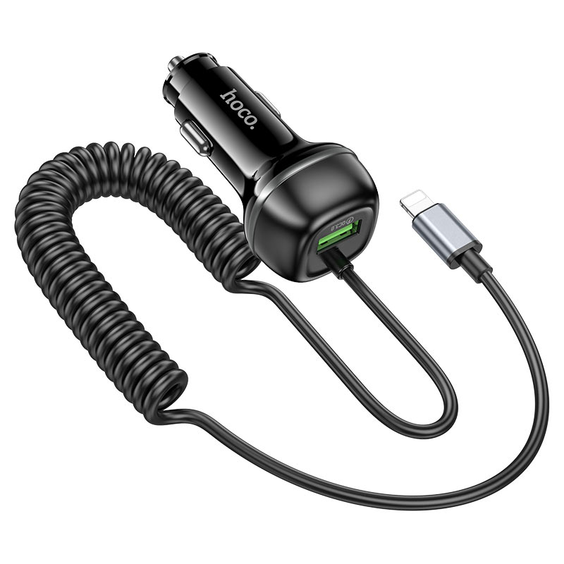 hoco z58b rank 48w pd30w qc3 car charger ltn connectors
