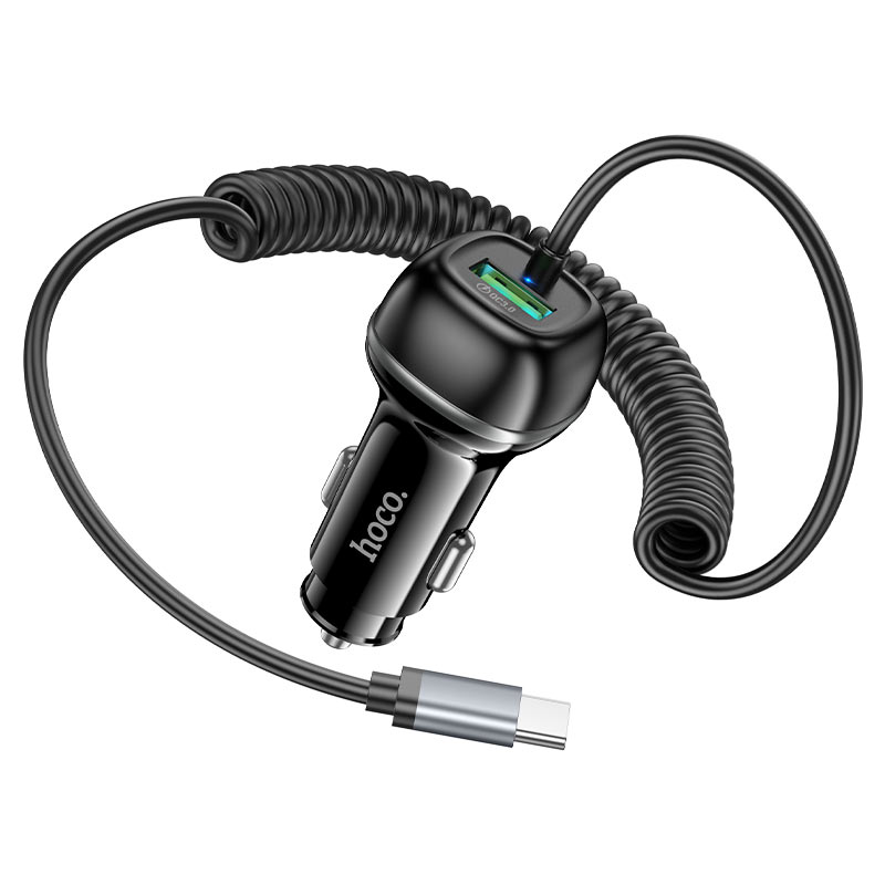 hoco z58b rank 48w pd30w qc3 car charger usbc