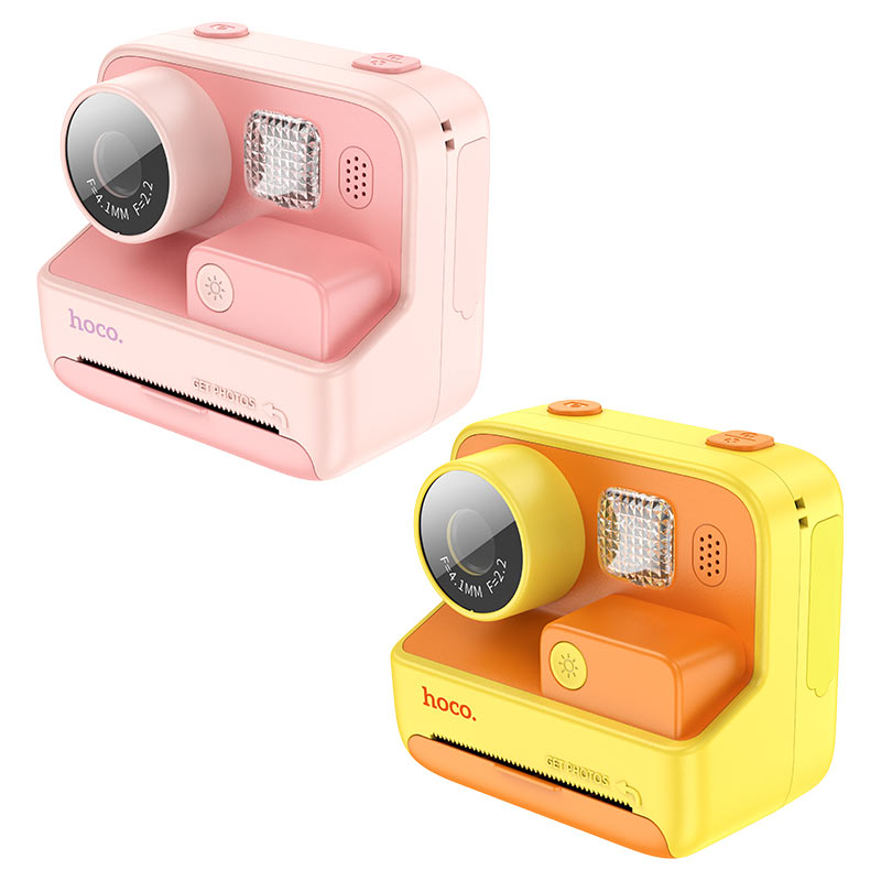 hoco dv200 dual lens children printing camera colors