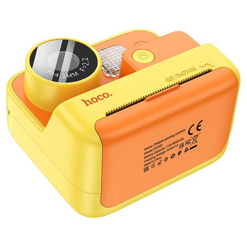 hoco dv200 dual lens children printing camera lens