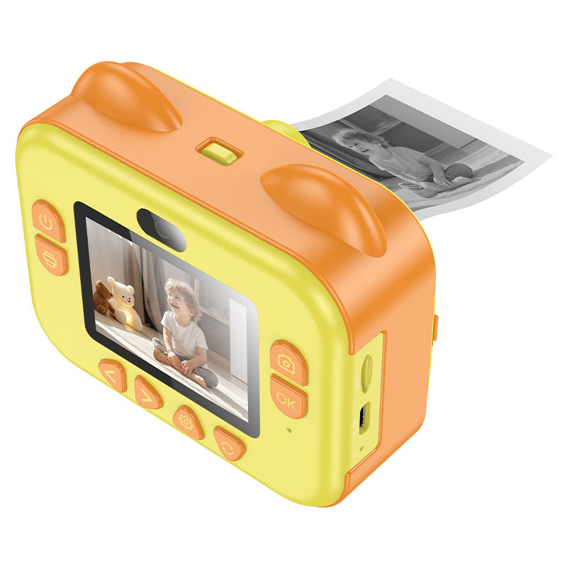 hoco dv204 dual camera children printing camera screen