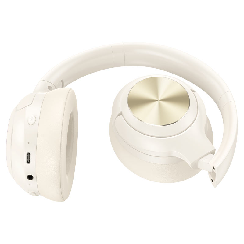 hoco w54 young anc bt headphones earcups