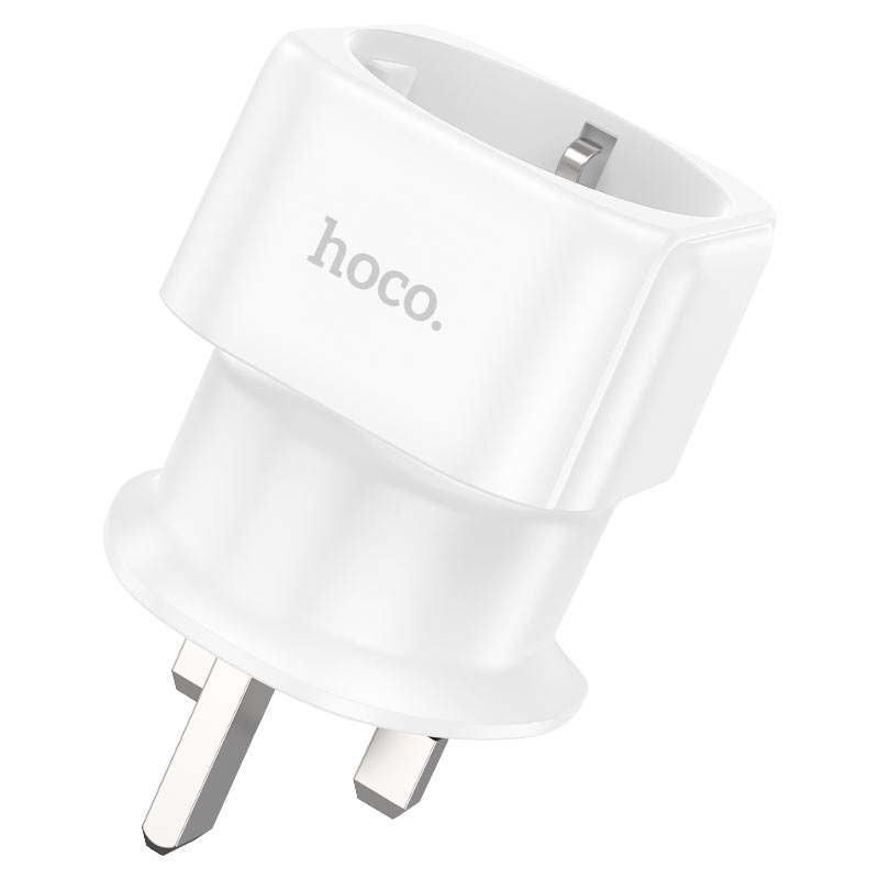 hoco ac20b direct uk to eu plug adapter