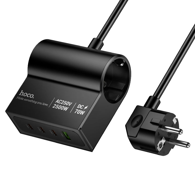 hoco ac34 win 2position pd70w 3c1a power strip eu ger