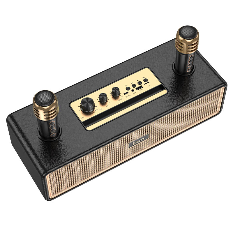 hoco bs63 graceful wireless dual mic bt speaker control hoco bs63 graceful wireless dual mic bt speaker control
