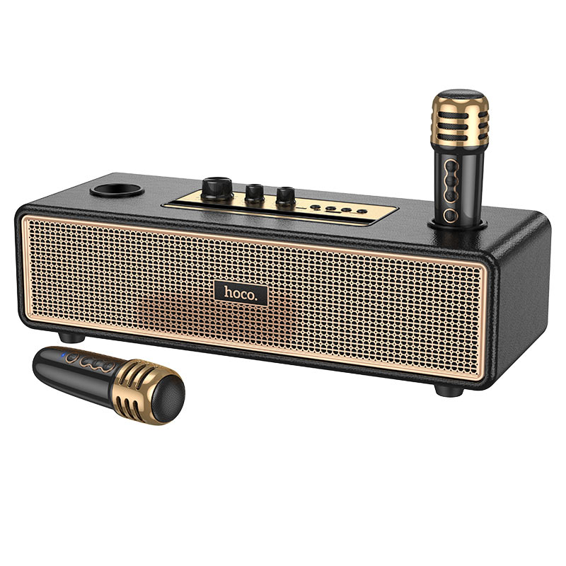 hoco bs63 graceful wireless dual mic bt speaker