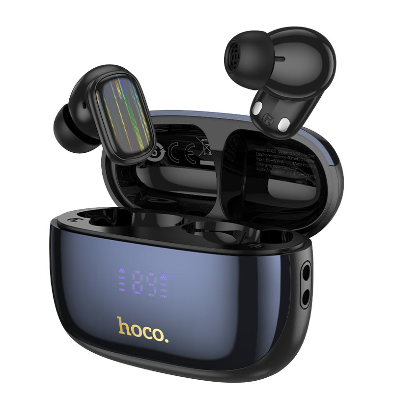 hoco eq20 rhyme tws anc enc bt headset mp