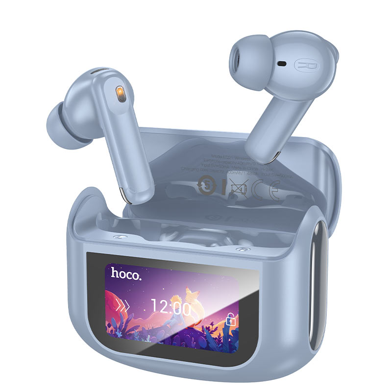 hoco eq21 sandy tws anc enc bt headset mp
