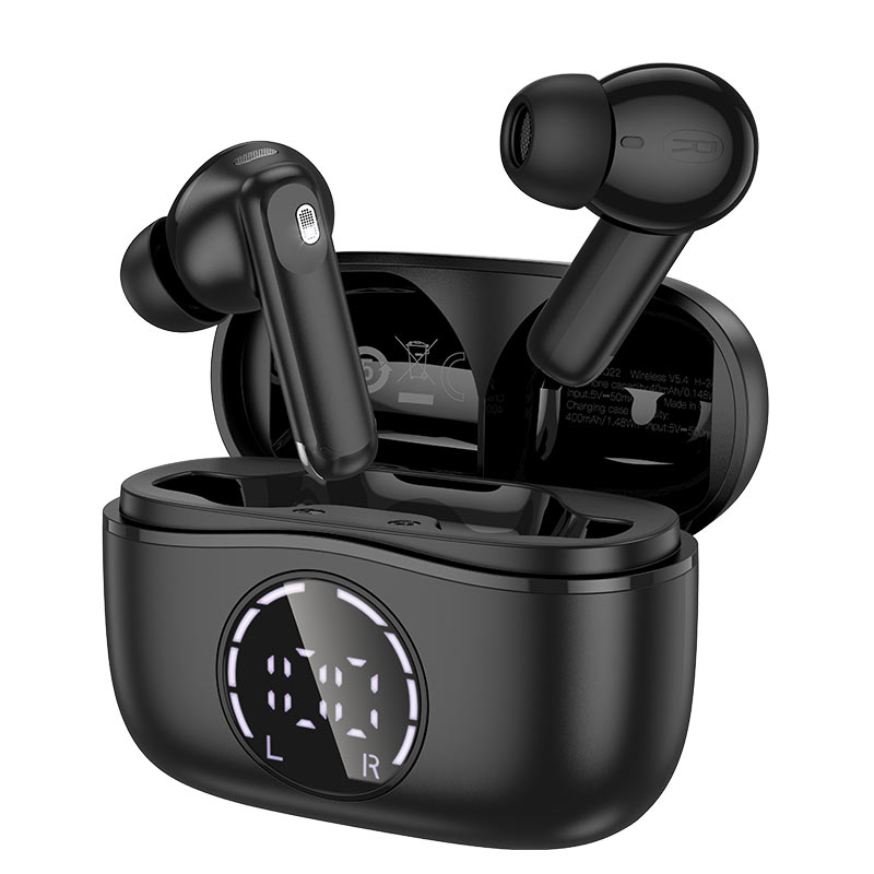 hoco eq22 singer tws anc enc bt headset mp