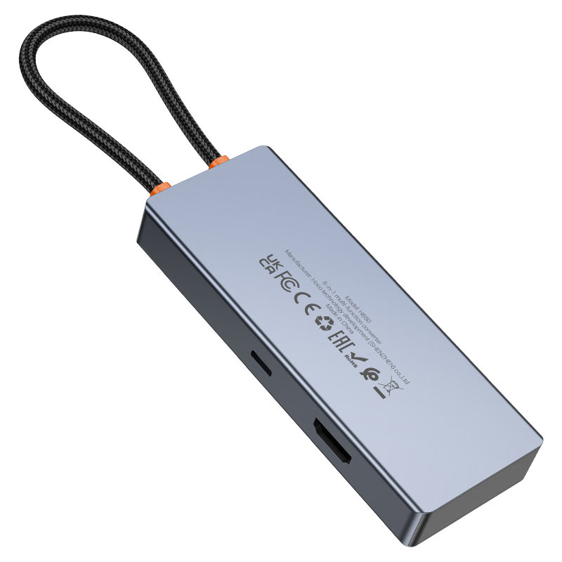 hoco hb50 wow 5в1 многофункциональный конвертер кабель