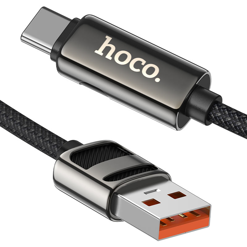 hoco u137 line 5a charging data cable usba usbc connectors