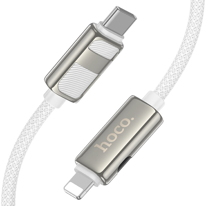 hoco u137 line pd charging data cable tc ltn connectors