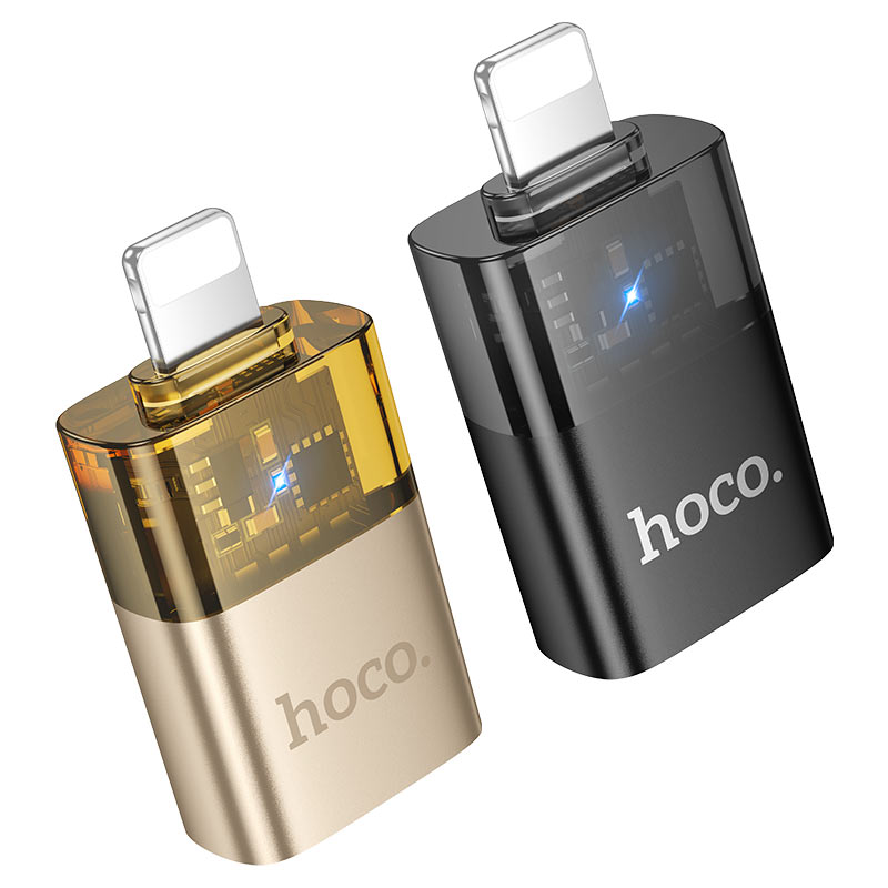 hoco ua36 адаптер ltn штекер на usba гнездоe otg цвета hoco ua36 адаптер ltn штекер на usba гнездоe otg цвета