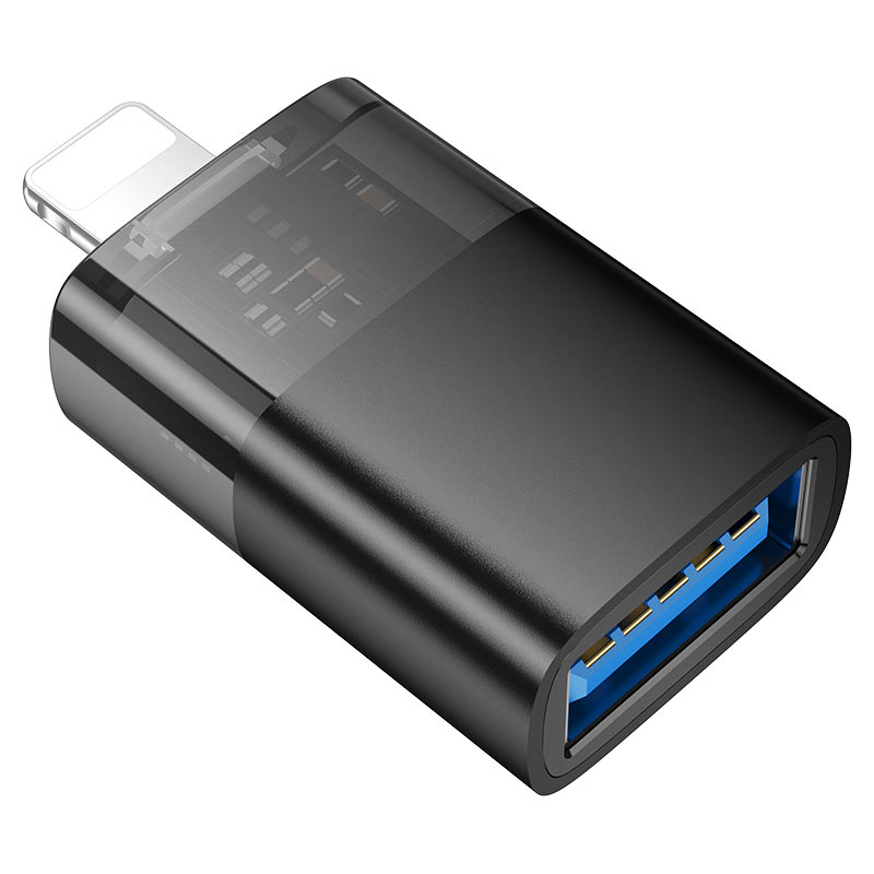 hoco ua36 адаптер ltn штекер на usba гнездоe otg корпус hoco ua36 адаптер ltn штекер на usba гнездоe otg корпус