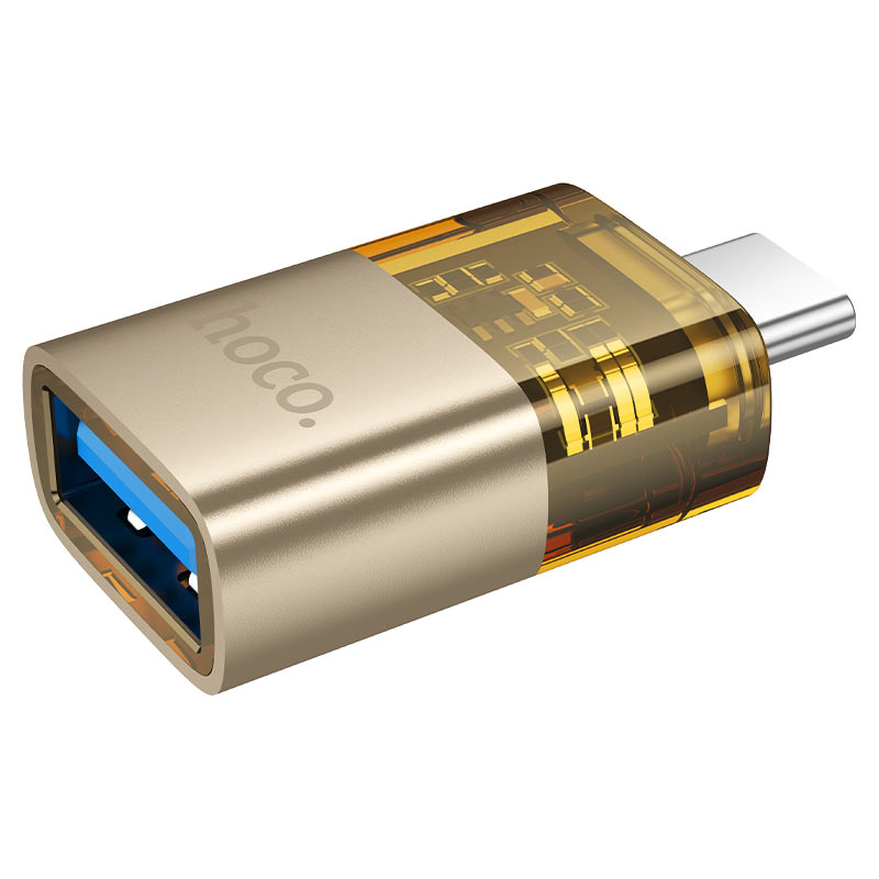 hoco ua36b usbc male to usba female otg adapter port