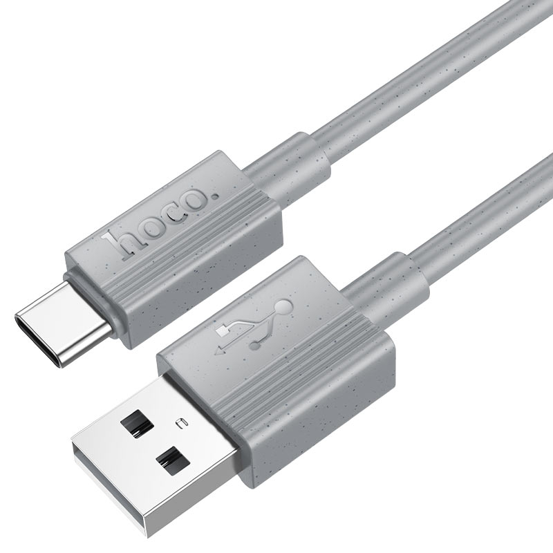 hoco x107 favor charging data cable usba usbc cord