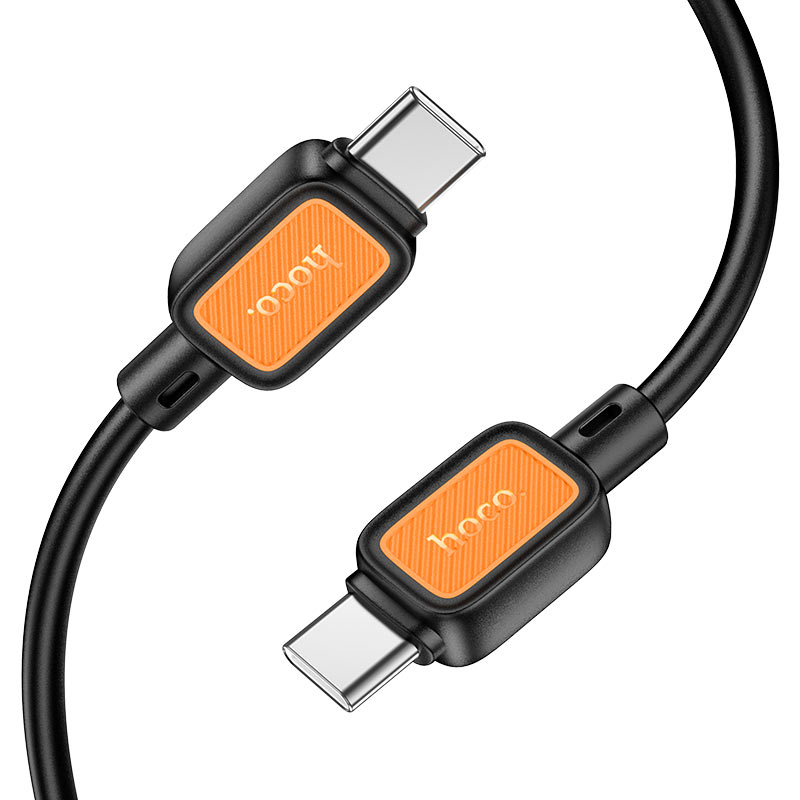 hoco x108 benefit 60w silicone charging data cable usbc usbc