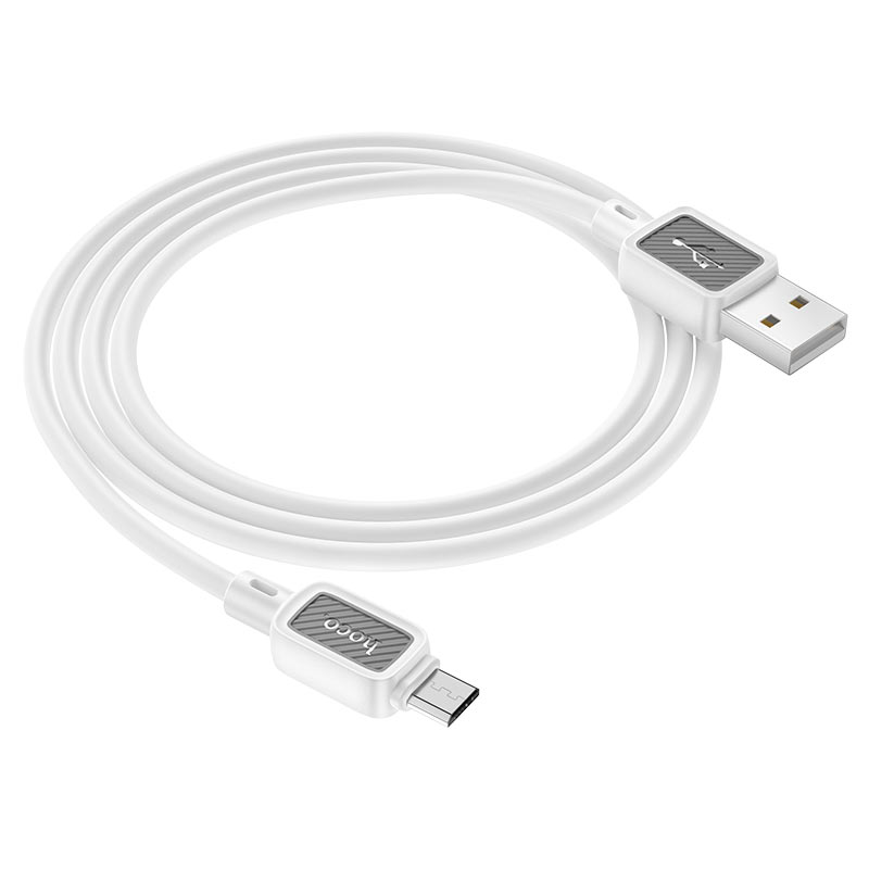 hoco x108 benefit silicone charging data cable usba musb flexible