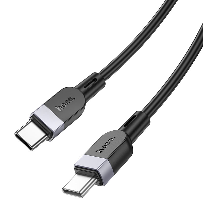 hoco x109 energy 60w silicone charging data cable usbc to usbc connectors